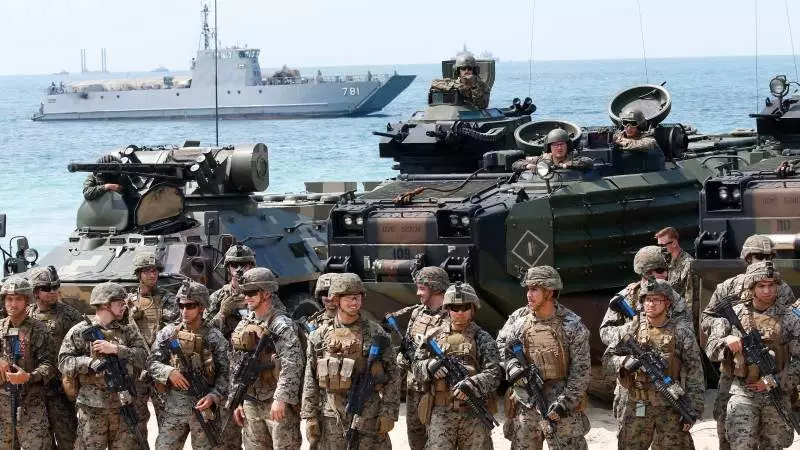 جدیدترین آمار پنتاگون درباره تعداد نیروهای آمریکا در خلیج فارس