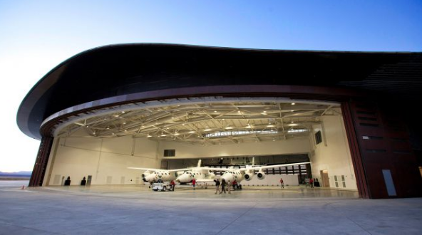 فرودگاه فضایی برای پرتاب گردشگران به لبه فضا آماده شد