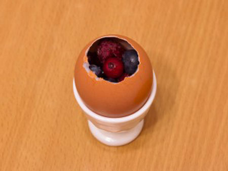 تخم مرغ ژله ای,درست کردن ژله تخم مرغی