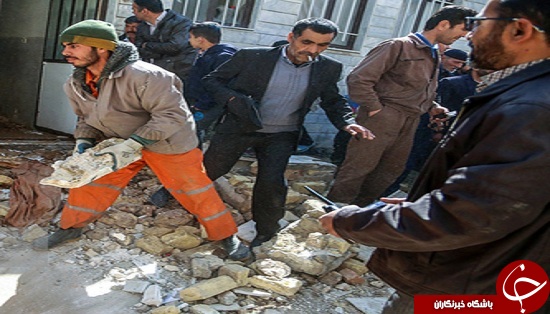 نارنجک دست‌ساز خانه را ویران کرد + عکس