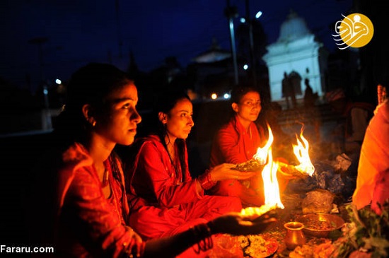 مراسم ویژه دختران مجرد برای پیدا کردن همسر!
