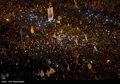 مراسم تشییع پیکر سپهبد شهید قاسم سلیمانی در قم