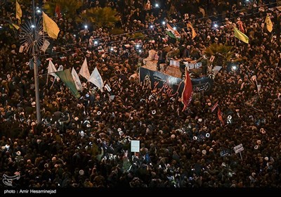 مراسم تشییع پیکر سپهبد شهید قاسم سلیمانی در قم