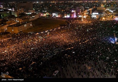 مراسم تشییع پیکر سپهبد شهید قاسم سلیمانی در قم