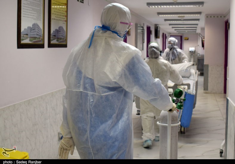 گزارش تصویری از بخش قرنطینه بیماران کرونایی در بیمارستان امام رضا(ع) تبریز