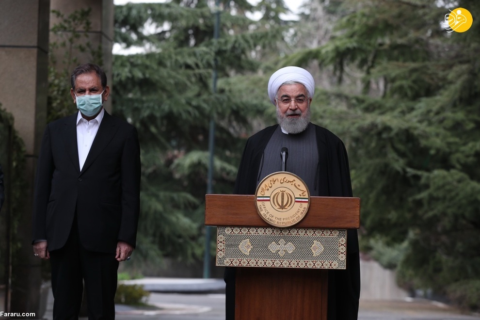 تصاویر آخرین جلسه هیات دولت در سال ۹۸