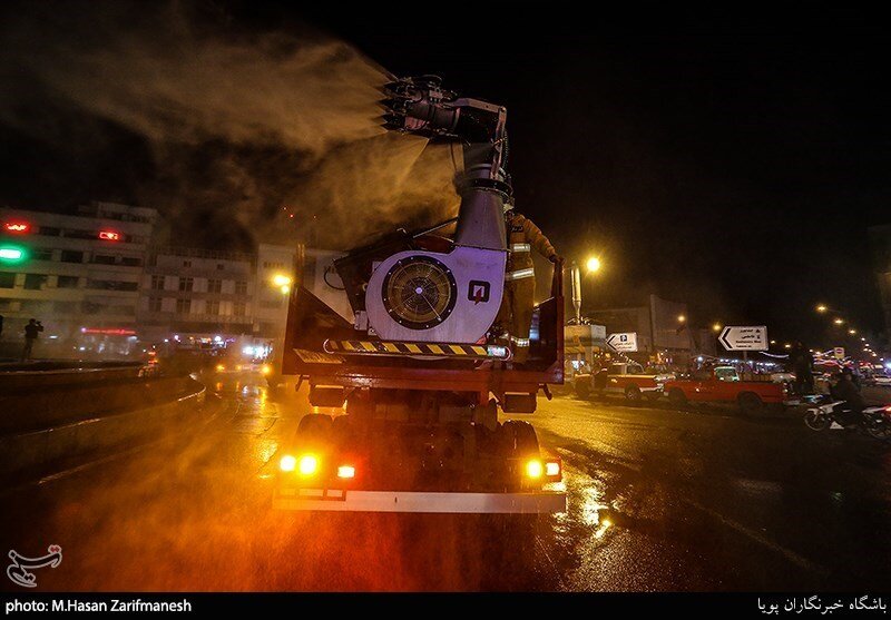 آتش‌نشانی , سازمان آتش‌نشانی تهران , ویروس کرونا , معاونت خدمات شهری شهرداری تهران , 