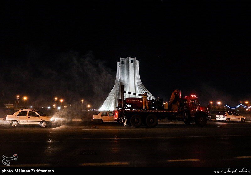 آتش‌نشانی , سازمان آتش‌نشانی تهران , ویروس کرونا , معاونت خدمات شهری شهرداری تهران , 