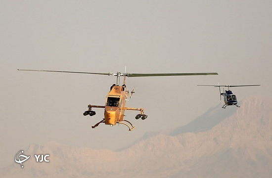 بالگرد شاهد ۲۸۵ ضامن امنیت آسمان ایران + فیلم و تصاویر