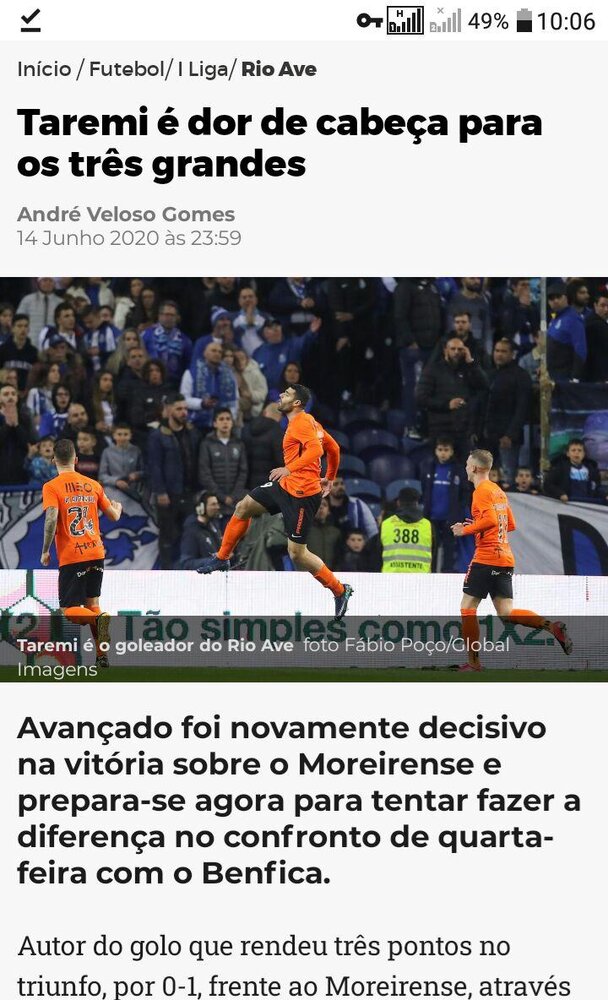 طارمی بلای جان غول‌های پرتغالی/عکس