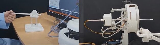 ربات‌ها برای انجام تست کرونا جایگزین انسان می‌شوند