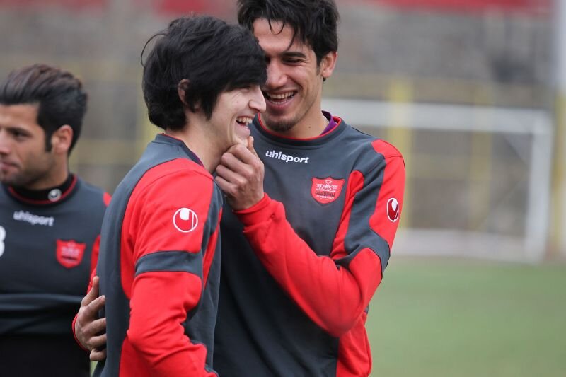 سردار آزمون با لباس پرسپولیس!