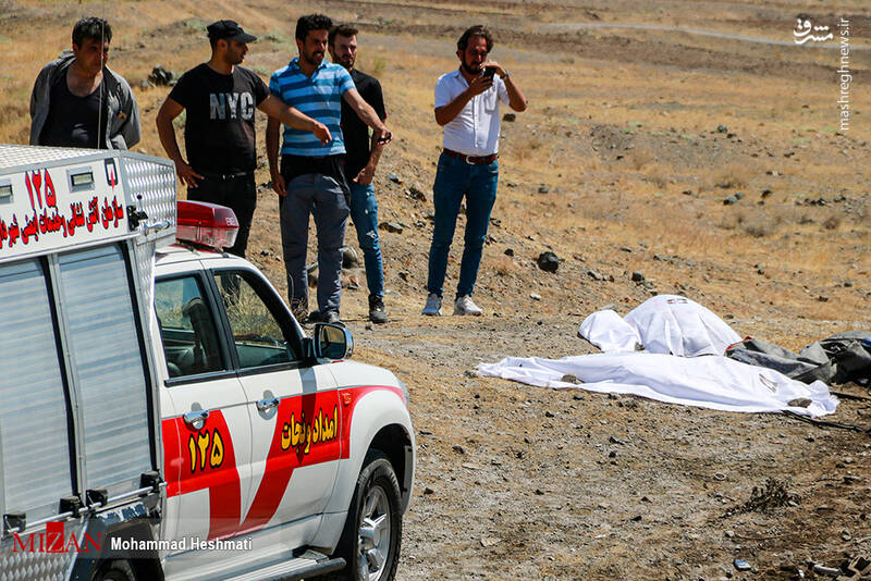 تصاویری از تصادف مرگبار در محور سبزوار - اسفراین‎