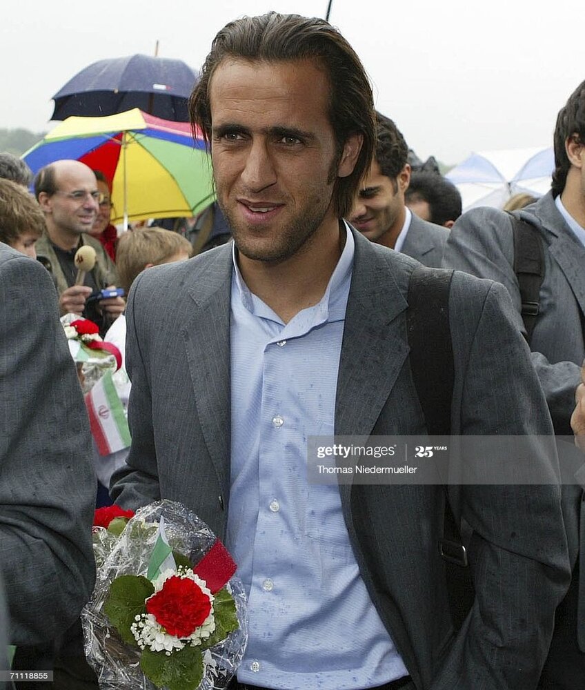 علی کریمی پیش از جنجال تاریخی!/عکس