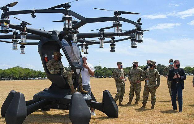 خودروی پرنده نیروی هوایی آمریکا آزمایش شد