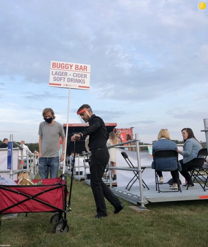 کنسرت با رعایت فاصله گذاری اجتماعی