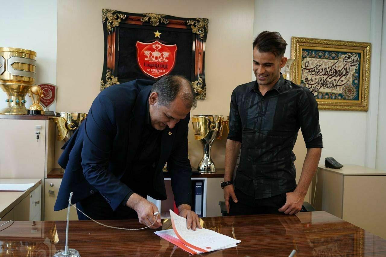 آل کثیر به پرسپولیس پیوست / عکس