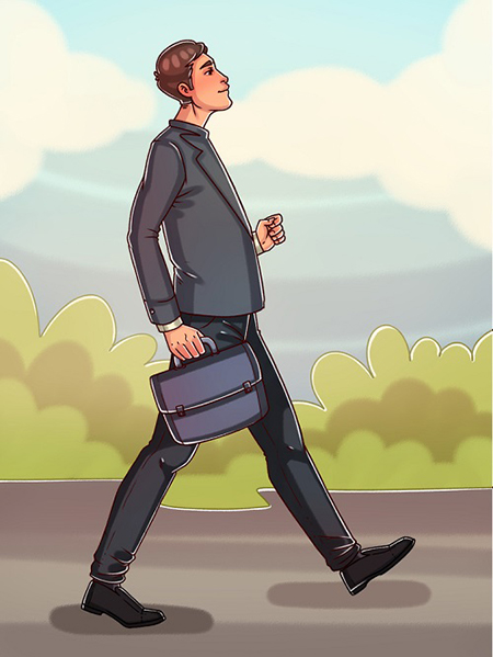 شخصیت شناسی براساس طرز راه رفتن!