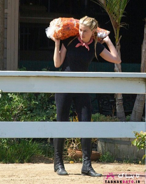 کیسه هویج روی دوش بازیگر پرحاشیه هالیوود