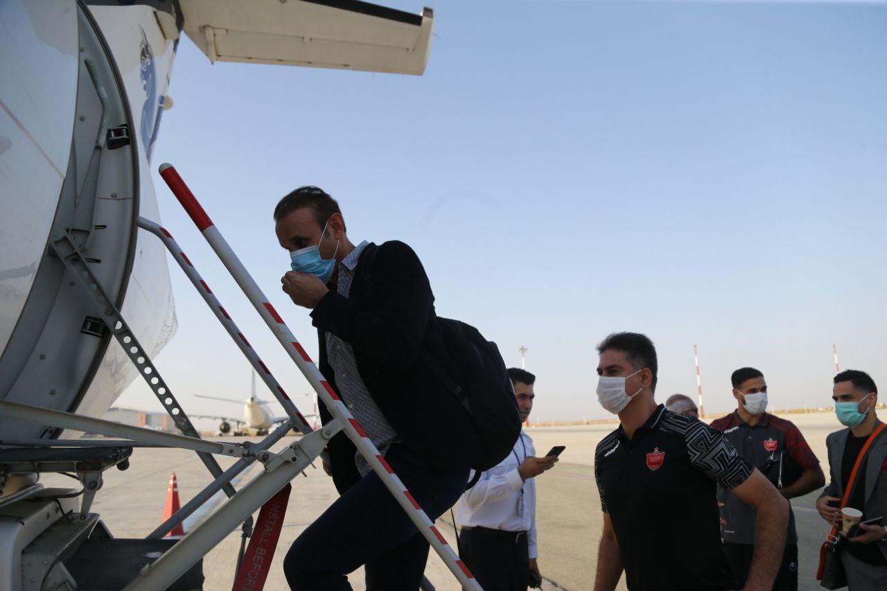 تصاویری از کاروان پرسپولیس در سفر به قطر