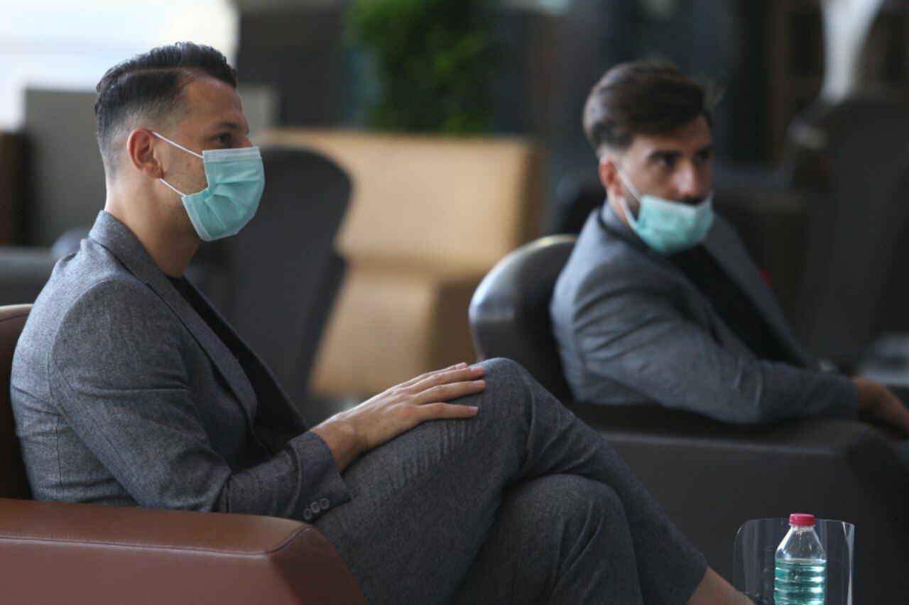 تصاویری از کاروان پرسپولیس در سفر به قطر