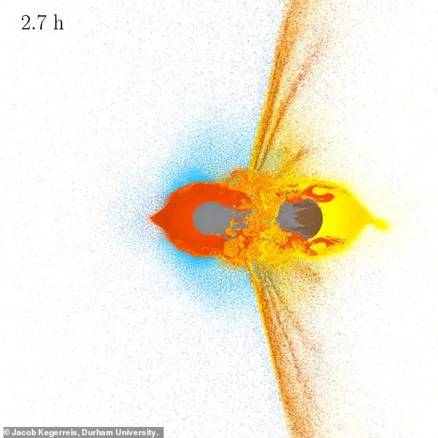 فداکاری زمین برای ماه!