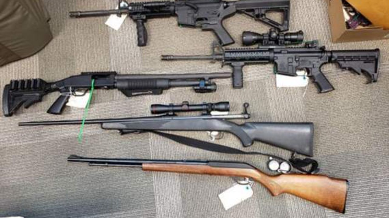 سلاح های کشف شده سلاح های کشف شده