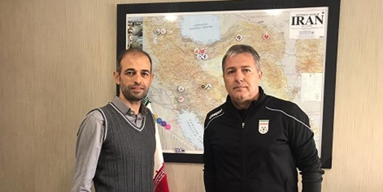 دیدار اسکوچیچ و نویدکیا در ساختمان پک