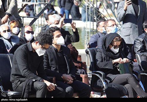 مراسم خاکسپاری مرحوم استاد شجریان در طوس