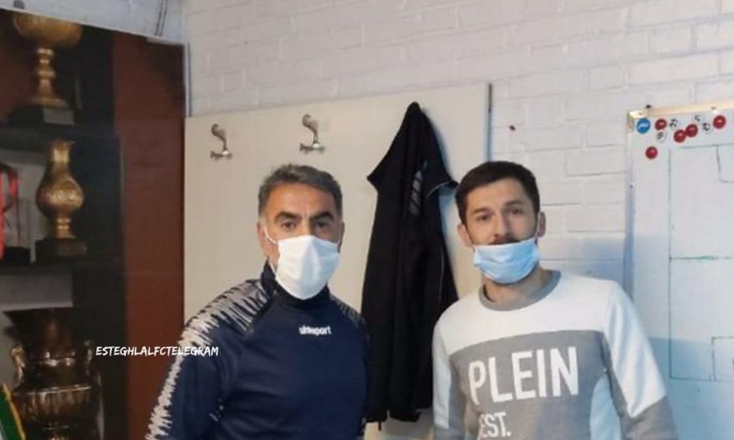 حضور میلیچ در تمرین استقلال/ عکس