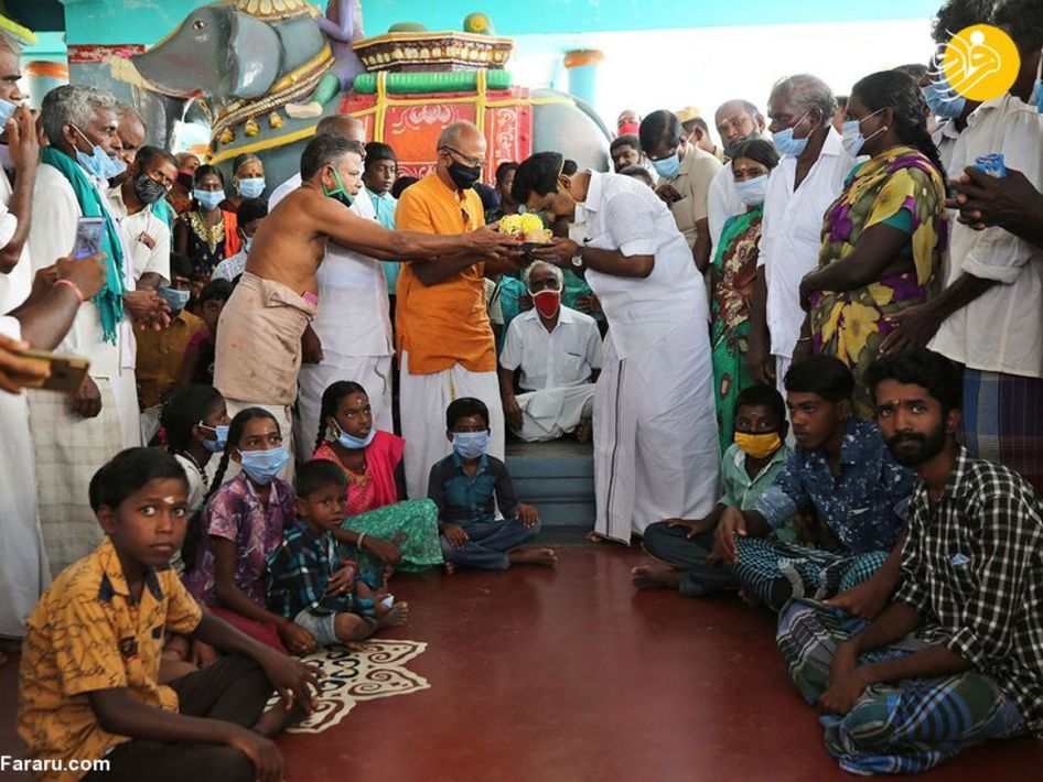 جشن پیروزی کامالا هریس در روستای آبا و اجدادی/ عکس