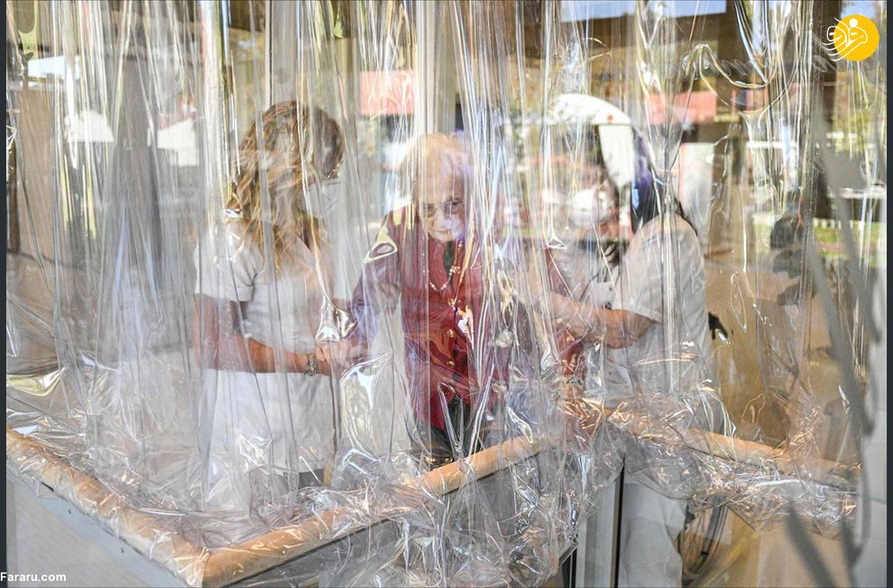 اتاق آغوش، شادی را به سالمندان هدیه داد