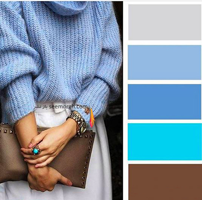 ست کردن رنگ آبی برای پاییز 2020 - مدل شماره 2 ست کردن رنگ آبی برای پاییز 2020 - مدل شماره 2,ست کردن لباس برای پاییز,ست کردن لباس رنگی برای پاییز