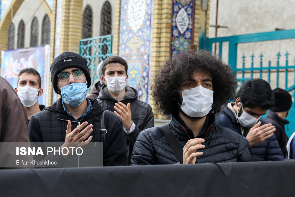 مراسم تشییع و خاکسپاری شهید فخری‌زاده