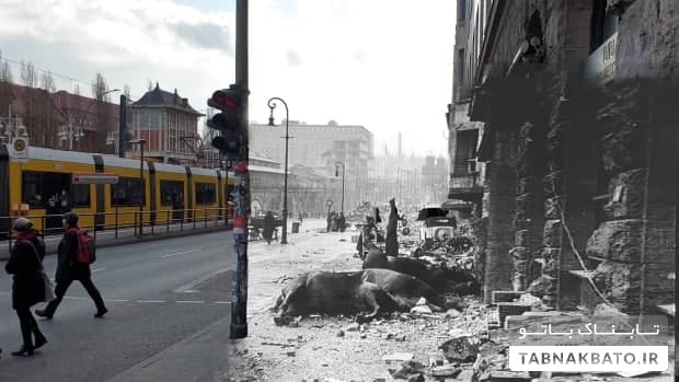 وحشت نازیسم در خیابان‌های برلین به نمایش درآمد