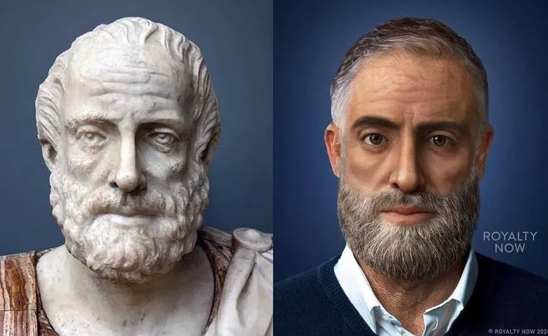 آدم های مشهور تاریخ با تیپ و لباس کنونی