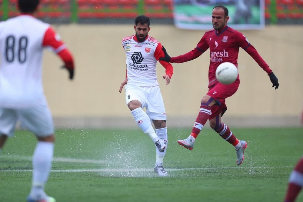 پرسپولیس - نساجی/ آب‌بازی در مازندران برنده نداشت