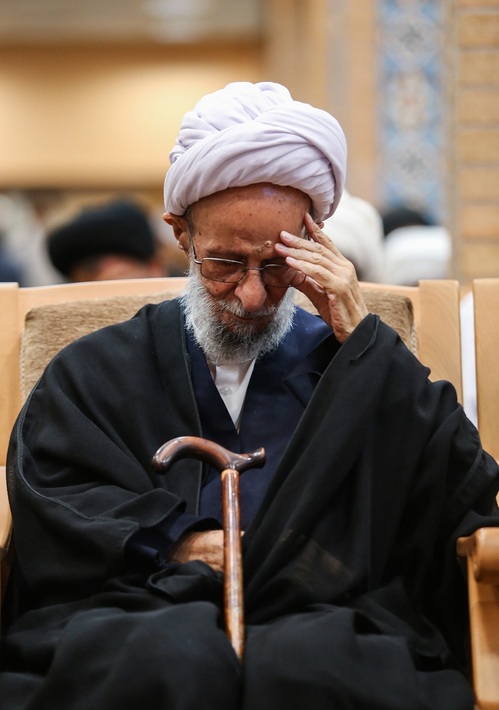 آیت الله مصباح یزدی به روایت تصویر