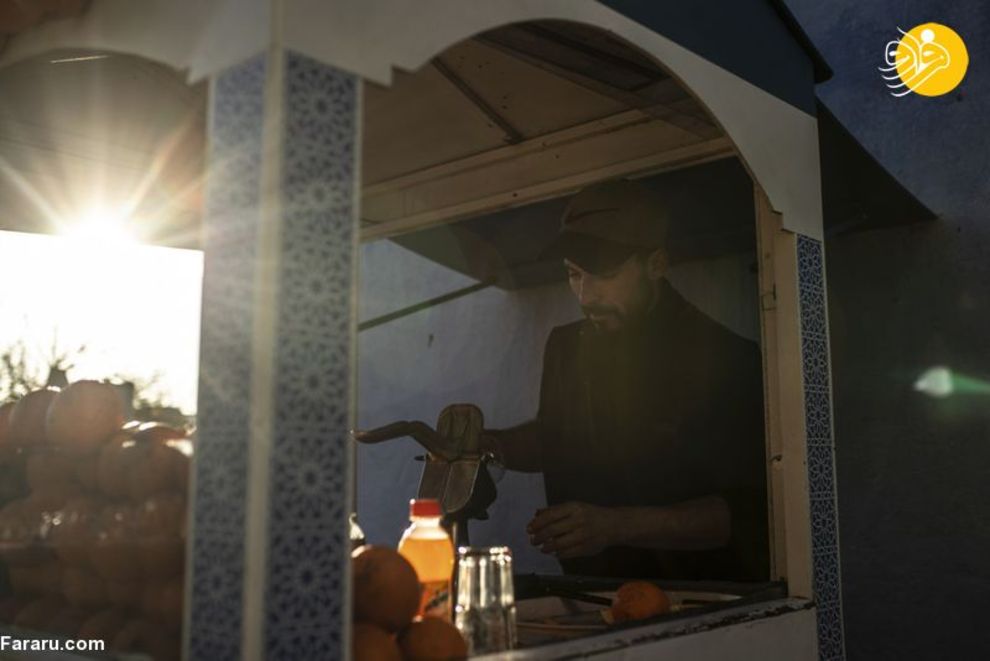 شهر آبی رنگ مراکش، عاری از ابتلا به کرونا است/ تصاویر‌