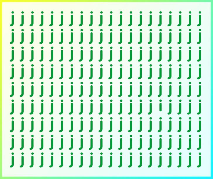 معما: حرف متفاوت را در این تصاویر پیدا کنید