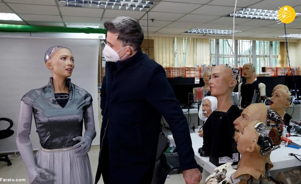 تولید انبوه ربات انسان‌نمای سوفیا/ تصاویر‌