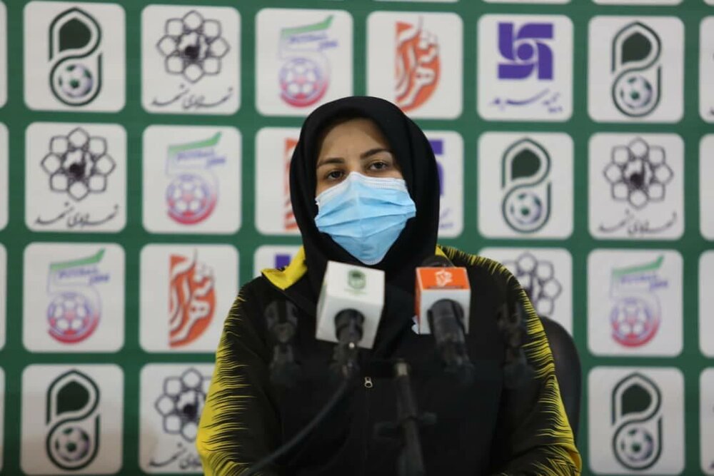 یک اتفاق جذاب در لیگ برتر زنان /عکس