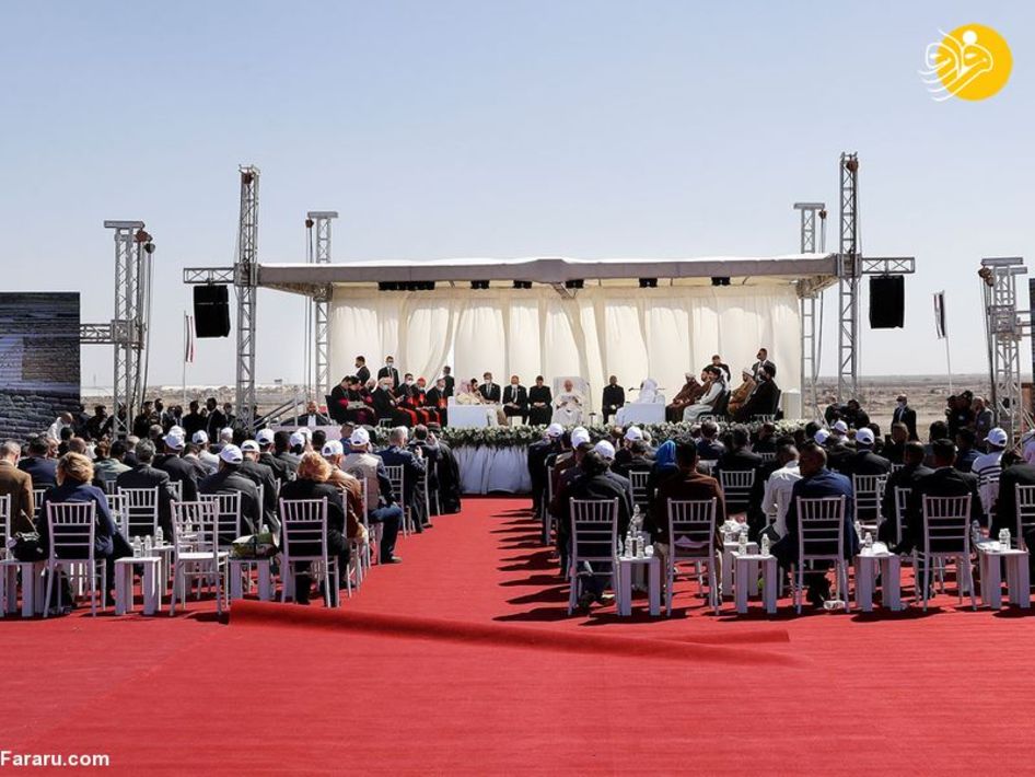 حاشیه‌هایی از حضور پاپ در عراق/ عکس