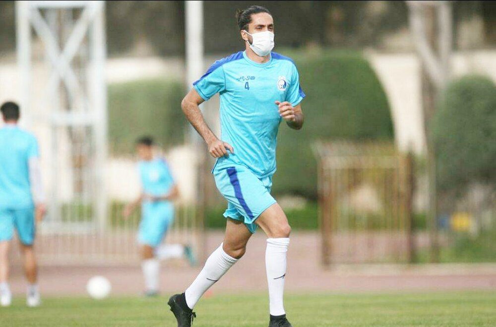 تمرین استقلال تحت تاثیر کرونا /عکس