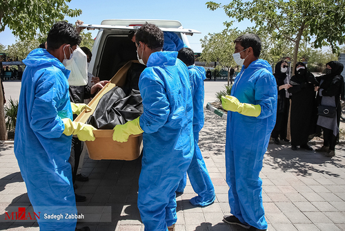 روز‌های نفس گیر آرامستان‌های مشهد/ به روایت تصاویر