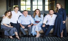 با پادشاه اردن و همسر و فرزندانش آشنا شوید/ از همسر فلسطینی تا دختر خلبان/ تصاویر

