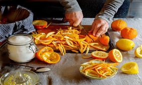 پوست نارنج خود را دور نریزید