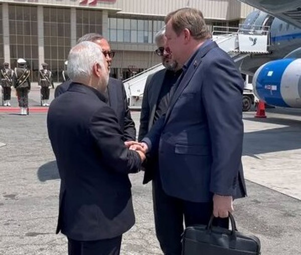 وزیر خارجه بلاروس وارد تهران شد

