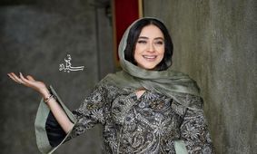 استایل چشم نواز بهاره کیان افشار در یک مکان زیبا و تاریخی
