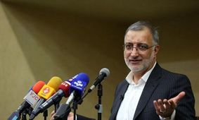 تهران غرق در آلودگی هوا، شهردار در فکر توییت درباره انرژی هسته‌ای